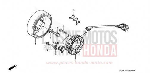 GENERATRICE XR650R3 de 2003